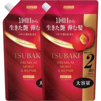 Shiseido - Tsubaki Premium Moist & Repair Shampoo Refill - 600ml (2ea) Set