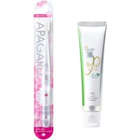 APAGARD - Premio Xtra Mint - 53g (1ea) + APAGARD - Crystal Toothbrush - 1pc - Random Color (1ea) Set