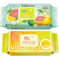 BCL - Saborino Morning Mask - Grapefruit - 32pc (1ea) & BCL - Saborino Morning Mask - 30 pc - Vitamin C (1ea)