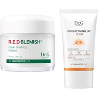 Dr.G - R.E.D Blemish Clear Soothing Cream - 70ML - 70ml - White (1ea) + Brightening Up Sun+ SPF50+ PA+++ - 50ml (1ea) set