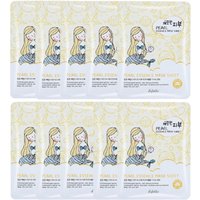 esfolio - Pure Skin Essence Mask Sheet - 25ml*1pc - Pearl (10ea) Set
