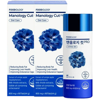 FOODOLOGY - Manology Cut PRO - 800mg x 80 capsules Duo Set