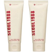 KSECRET - SEOUL 1988 Cream : Snail Mucin 93% + Rice - 100ml (2ea) Set