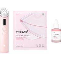 medicube - Booster Pro Pink Glass Skincare Set