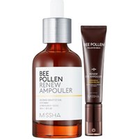 MISSHA - Bee Pollen Renew Ampouler - 40ml (1ea) + Eye Ampouler - 30ml (1ea) Set