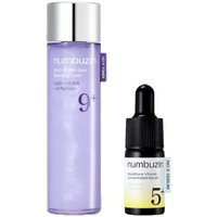 numbuzin - No.9+ NAD+ PDRN Glow Boosting Toner - 150ml (1ea) & No.5+ Glutathione Vitamin Concentrated Serum - 10ml (1ea) Set