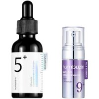 numbuzin - No.5+ Glutathione Vitamin Concentrated Serum - 30ml (1ea) & No.9 NAD+ BIO Lifting-sil Essence - 10ml (1ea) Set