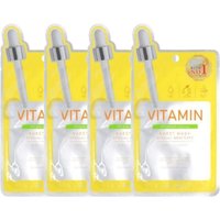 Picomonte - Dcure+ Vitamin + Citrus Face Mask - 1 pc (4ea)