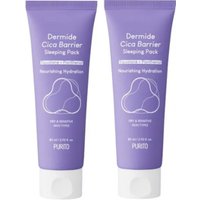Purito SEOUL - Dermide Cica Barrier Sleeping Pack - 80ml (2ea) Set