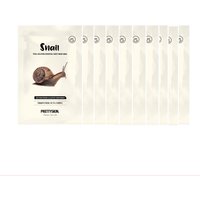 PRETTYSKIN - Total Solution Essential Sheet Mask - Snail (10ea) Set