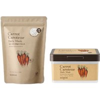 SKINFOOD - Carrot Carotene Daily Mask 30ea + Refill 15ea Set