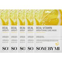 SOME BY MI - Real Vitamin Brightening Care Mask - 1pc (5ea) Set