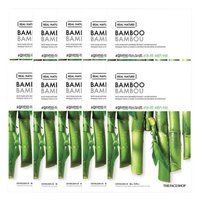 Stylevana THE FACE SHOP Real Nature Face Mask Bamboo 1pc 10ea Set