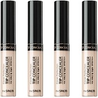 The Saem Cover Perfection Tip Concealer - 0.5 Ice Beige (4ea) Set