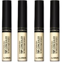 The Saem - Cover Perfection Tip Concealer - 6.5g - Green Beige (4ea) Set
