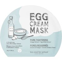 Too Cool For School - Egg Cream Mask (Pore Tightening) - 1pc
