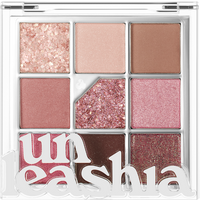 Unleashia - Glitterpedia Eye Palette - 6.2g - No 5 All of Dusty Rose