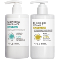APLB - Glutathione Niacinamide Body Wash - 300ml (1ea) & Ferulic Acid Vitamin C Body Lotion - 300ml (1ea) Set