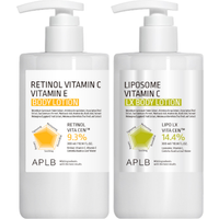 APLB - Retinol Vitamin C Vitamin E Body Lotion - 300ml (1ea) & Liposome Vitamin C LX Body Lotion - 300ml (1ea) Set