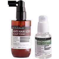 DERMA FACTORY - Anti Hair Loss Scalp Tonic - 100ml (1ea) & Niacinamide 20% Serum - 30ml (1ea) Set