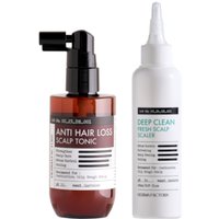 DERMA FACTORY - Anti Hair Loss Scalp Tonic - 100ml (1ea) & Deep Clean Fresh Scalp Scalper - 150ml (1ea) Set
