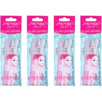 Shiseido - Prepare Eyebrow Razor - 3pcs (4ea) Set
