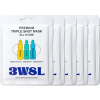 3W8L - Premium Triple Shot Mask All In One - 1pc (5ea) Set