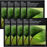 Abib - Gummy Sheet Mask - Heartleaf Sticker - 10pcs