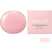 Amuse - Dew Power Vegan Cushion SPF40 PA++++ (New Version) - 15g - 01 Pure