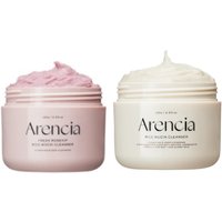 Arencia - Fresh Royal Rosehip Rice & Rice Mucin Mochi Cleanser - 120g Set