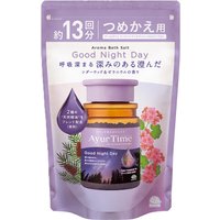 Ayur Time Good Night Day Bath Salt - Cedarwood & Geranium Scent, Refill 520 g