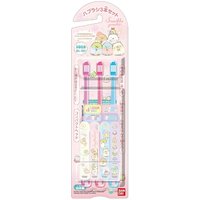 Bandai - Kids Tooth Brush - 3 pcs - Sumikko Gurashi