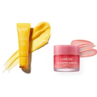 LANEIGE - Lip Glowy Balm - 10g - Mango (1ea) X Lip Sleeping Mask EX - 20g - Berry (1ea)
