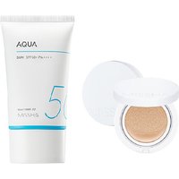 Missha Aqua Sun X Magic Cushion Moist Up Medium Beige Set