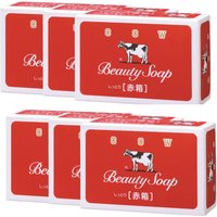 COW soap - Beauty Soap Red Box - 6 pcs - Rose