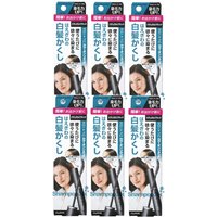 Dariya Salon De Pro - Color On Retouch Gray Hair Comb EX - 15ml - Natural Black (6ea) Set