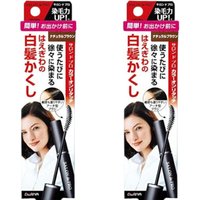 Dariya Salon De Pro - Color On Retouch Gray Hair Comb EX - 15ml - Natural Brown (2ea) Set