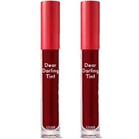 ETUDE - Dear Darling Water Gel Tint - OR204 Cherry Red/5g (2ea) Set