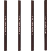 ETUDE - Drawing Eye Brow New - No.01 Dark Brown (4ea) Set