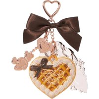 FlowerKnows - The Sweetie Bear Mini Setting Powder - 2.5g - 02 Cookie with Brown Keychain