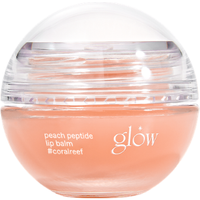 glow - peach peptide lip balm - 8g - #coralreef