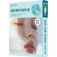 Goodal - Heartleaf Hyaluron Soothing Gel Mask - 5pcs