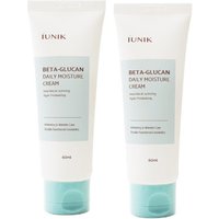 iUNIK - Beta Glucan Daily Moisture Cream - 60ml (2ea) Set