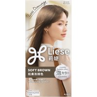 Kao - Liese Creamy Bubble Color - 1 Box - Soft Brown