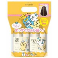 Kose - Salon Style Bioliss Pure Retouch Silky Straight Shampoo & Conditioner Set Choigosim Limited Edition - 480ml + 480ml