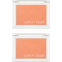 MISSHA - Cotton Blush - No.Carrot Butter Cream (2ea) Set