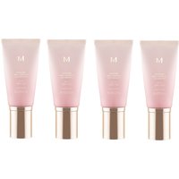 MISSHA M Signature Real Complete BB Cream EX SPF30 PA++ (New Version) - 45g - 21 Bright Beige (4ea) Set