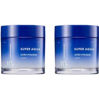 MISSHA - Super Aqua Ultra Hyalron Cream - 70ml (2ea) Set