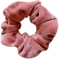 MsBlossom - Velvet Hair Tie - 1pc - Pink