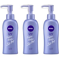 NIVEA Japan UV Super Water Gel SPF50 PA+++ - 140g (3ea) Set
